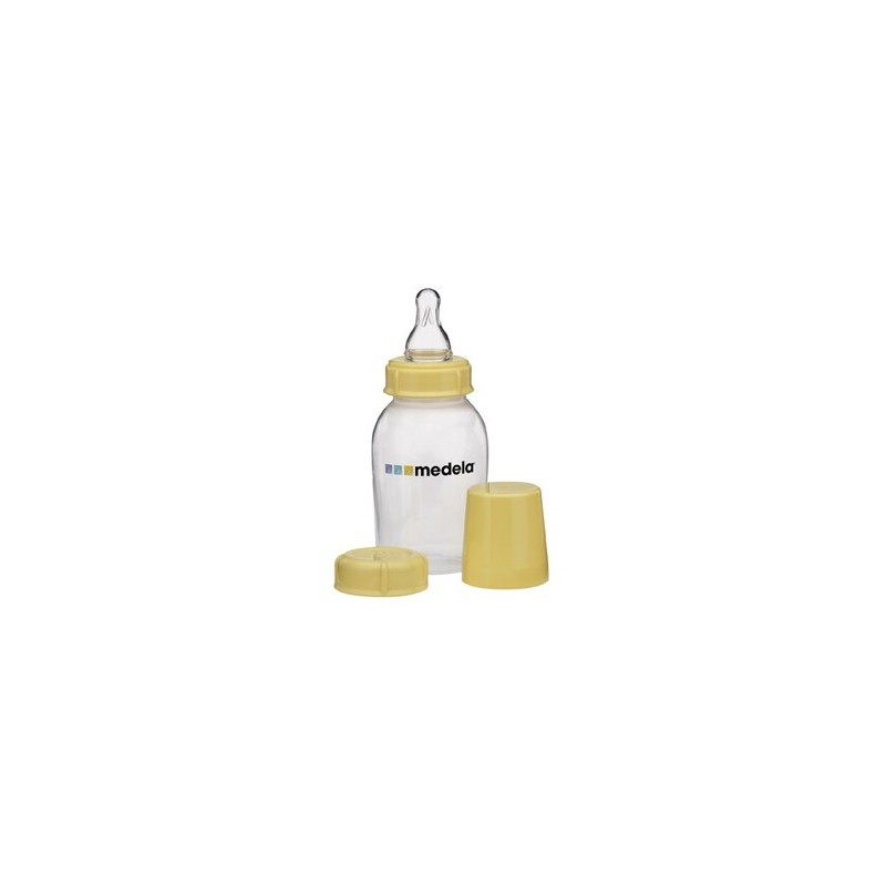 Medela - Biberon avec tétine classique Medela - nourrir au lait maternel,  sans BPA, débit moyen, 250 ml : : Bébé et Puériculture