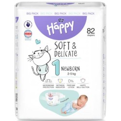 Couche Happy T1 - 2 à 5 kg